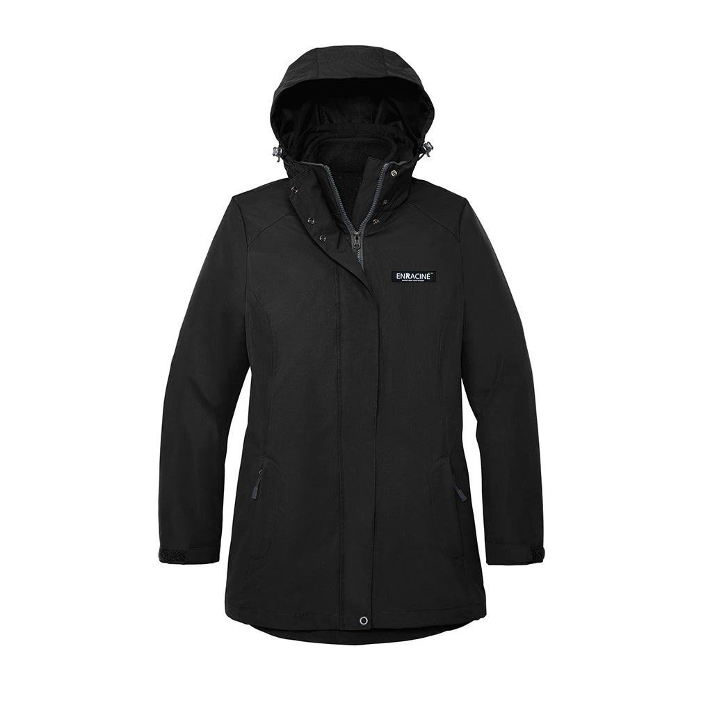 ENRACINÉ WOMENS ALL WEATHER 3-IN-1 JACKET