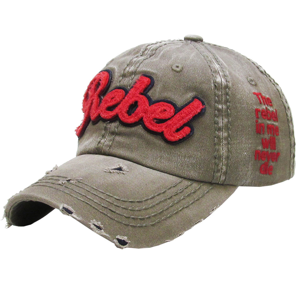 REBEL ADJUSTABLE CAP